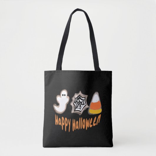 Halloween Cookies Baker Baking Snoep Tote Bag (Voorkant)