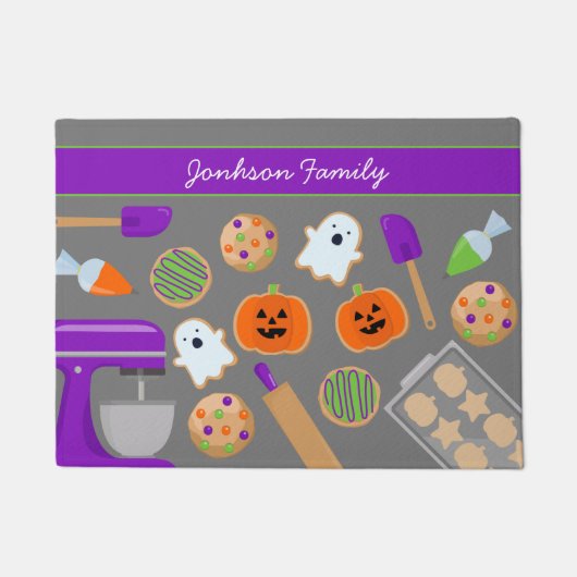 HALLOWEEN COOKIES DEURMAT (Voorkant)