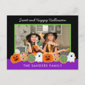 HALLOWEEN COOKIES FOTO BRIEFKAART (Voorkant)