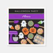 HALLOWEEN COOKIES PARTY Papieren servet (Voorkant)