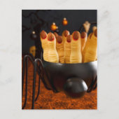 Halloween Cookies - Witch's Fingers Briefkaart (Voorkant)
