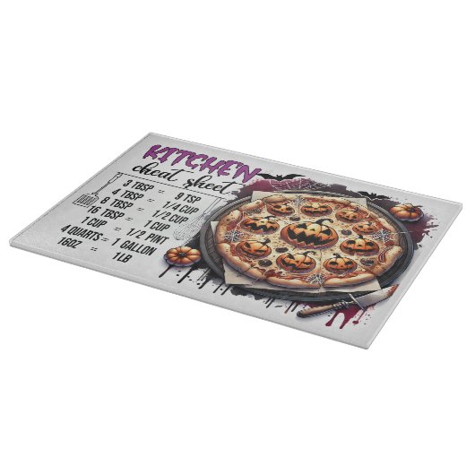 Halloween Cooking Conversies Snijplank (Hoek)
