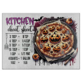 Halloween Cooking Conversies Snijplank (Voorkant)