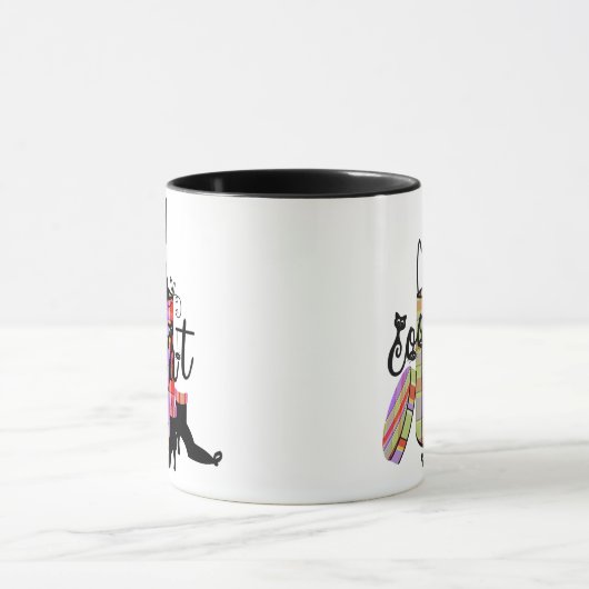 Halloween Cool Cat Mok (Midden)