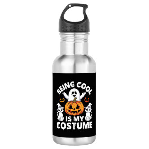 Halloween Cool Zijn Is Mijn Kostuum Spook Ontwerp Waterfles