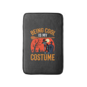 Halloween Cool Zijn Is Mijn Kostuum Zombie Ontwerp Badmat (Voorkant Verticaal)