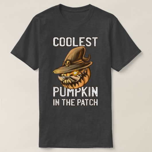 Halloween Coolest Pumpkin in the Patch 528 T-shirt (Design voorkant)