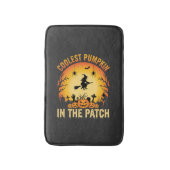 Halloween Coolste Pompoen in de Patch Heks Ontwerp Badmat (Voorkant Verticaal)