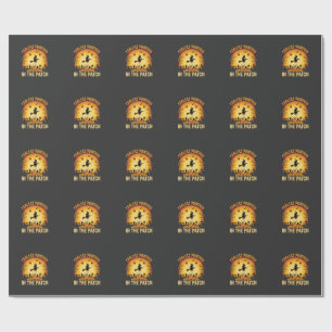 Halloween Coolste Pompoen in de Patch Heks Ontwerp Cadeaupapier