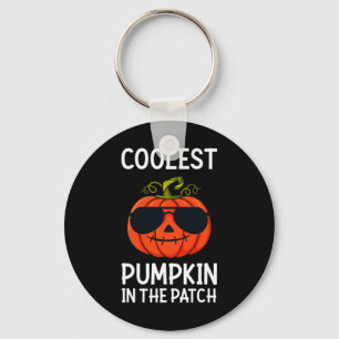 Halloween Coolste Pompoen In De Patch Leuke Jongen Sleutelhanger