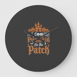 Halloween Coolste Pompoen in de Patch Vintage Des Grote Klok