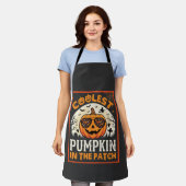 Halloween Coolste Pompoen in de Patch Zonnebril  Schort (Gedragen)