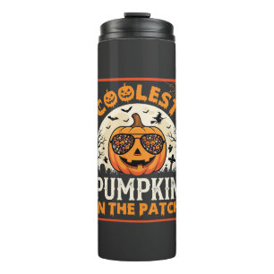 Halloween Coolste Pompoen in de Patch Zonnebril Thermosbeker