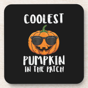 Halloween Coolste Pompoen Patch Kostuum Mannen Jon Bier Onderzetter