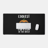 Halloween Coolste Pompoen Patch Kostuum Mannen Jon Bureaumat (Keyboard & Muis)