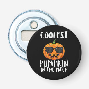 Halloween Coolste Pompoen Patch Kostuum Mannen Jon Button Flesopener