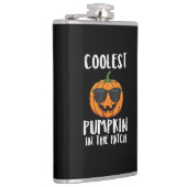 Halloween Coolste Pompoen Patch Kostuum Mannen Jon Heupfles (Rechts)