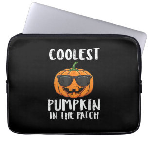 Halloween Coolste Pompoen Patch Kostuum Mannen Jon Laptop Sleeve