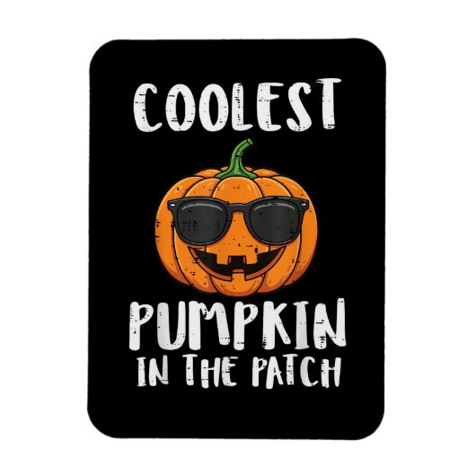 Halloween Coolste Pompoen Patch Kostuum Mannen Jon Magneet (Verticaal)