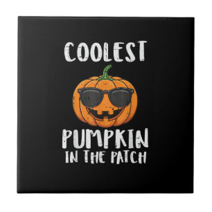 Halloween Coolste Pompoen Patch Kostuum Mannen Jon Tegeltje