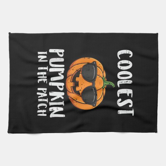 Halloween Coolste Pompoen Patch Kostuum Mannen Jon Theedoek (Horizontaal)