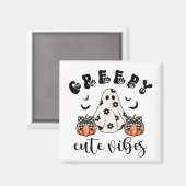 Halloween Coquette Creepy Cute Vibes  Magneet (Voorkant / Achterkant)