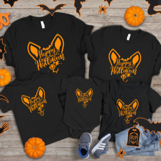 Halloween Corgi hond T-shirt