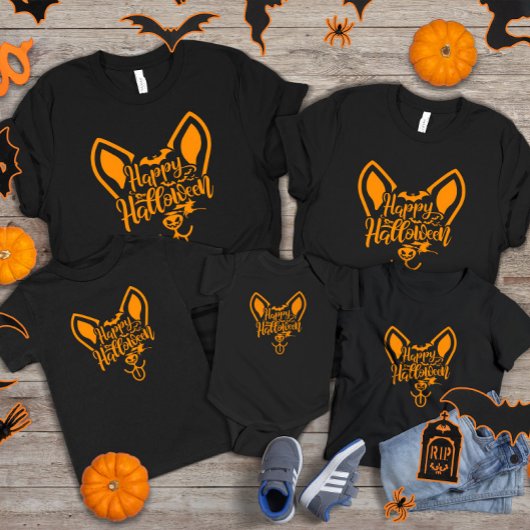 Halloween Corgi hond T-shirt