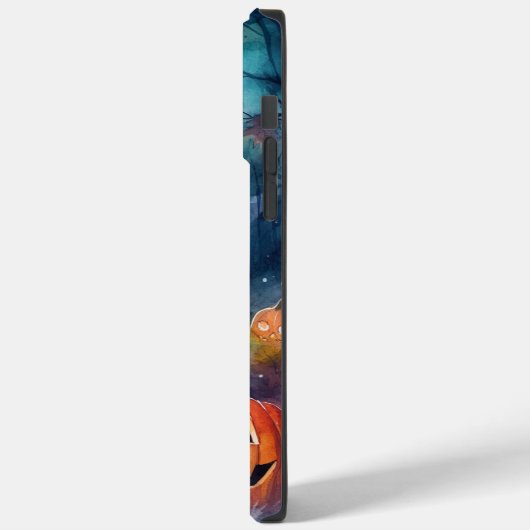 Halloween Corgi met pompoenen eng Case-Mate iPhone Case (Achterkant / Links)