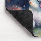 Halloween Corgi met pompoenen eng Muismat (Hoek)