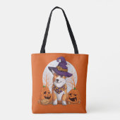 Halloween Corgi Tote Bag (Achterkant)