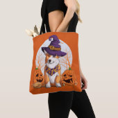 Halloween Corgi Tote Bag (Dichtbij)