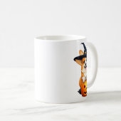 Halloween Corgi Witch Pet Koffiemok (Voorkant rechts)