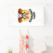 Halloween Corgiween, Griezeld Corgi Hond Spandoek (Insitu)