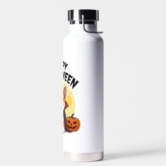 Halloween Corgiween, Griezeld Corgi Hond Waterfles (Links)