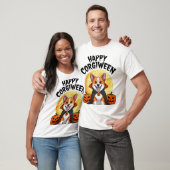 Halloween Corgiween, griezelige Corgi-hond T-shirt (Unisex)