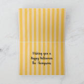 Halloween Corn-Snoep glimlachen Kaart (Binnen)