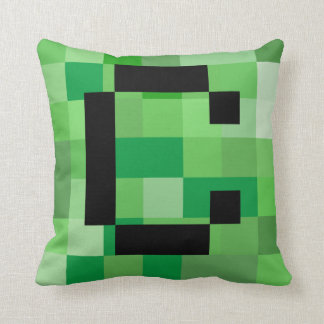 Halloween Cosplay Initiaal Letter C RPG Gamer Pixe Kussen