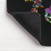 Halloween costume Autism Awareness Pumpkin Witch P Muismat (Hoek)