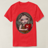 Halloween Costume Evil Broken Hearted Fairy T-shirt (Design voorkant)