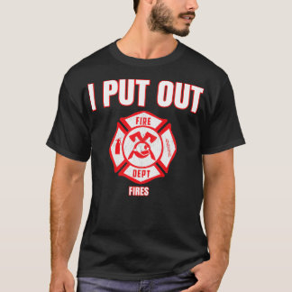 Halloween Costume Funny Firefighter... die ik in b T-shirt