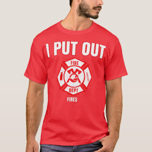 Halloween Costume Funny Firefighter... die ik in b T-shirt