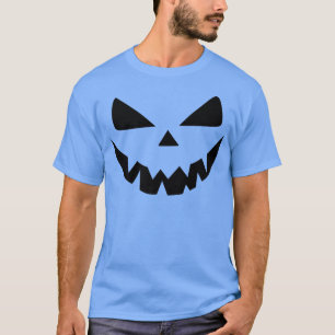 Halloween Costume Jack O' Lantern Pumpkin Face Wom T-shirt