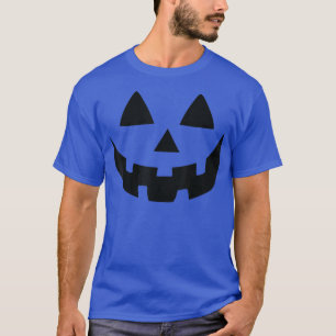 Halloween Costume Jack O' Lantern Pumpkin Face Wom T-shirt