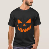Halloween Costume Jack O' Lantern Pumpkin Face Wom T-shirt (Voorkant)