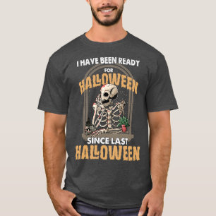 Halloween Costume Mannen Adult Funny Fun Hallow T-shirt