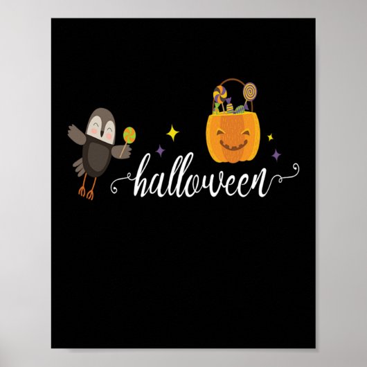 Halloween Costume Monster Ghost Poster (Voorkant)