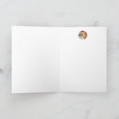 Halloween Costume Mummy Mouse Waterverf Art Kaart (Binnen)