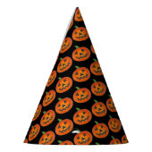 Halloween Costume Oranje Pumpkin Jack o'Lantern Feesthoedjes (Links)