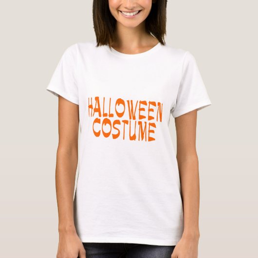 Halloween Costume (Oranje) T-shirt (Voorkant)